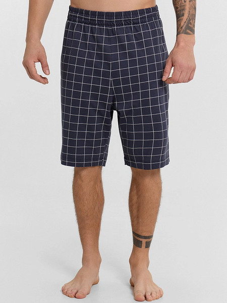 Изображение товара Шорты домашние Mark Formelle 531027 (р.86-170/176, клетка на темно-синем-1)