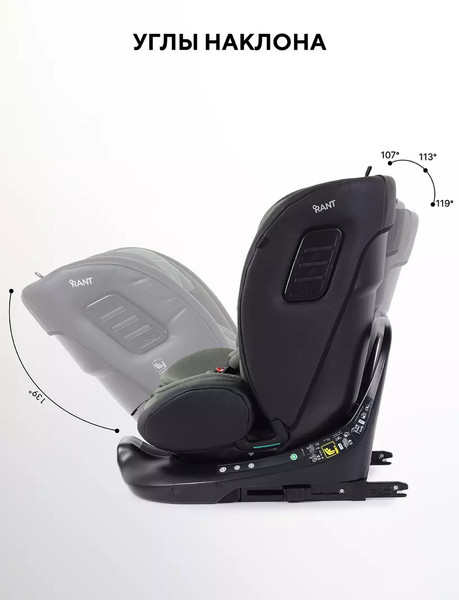 Изображение товара Автокресло Rant Skyline Pro / YC32 (зеленый)