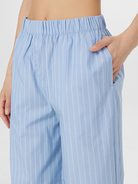 Изображение товара Штаны домашние Mark Formelle 532524 (р.170-102, белые полосы на темно-голубом)