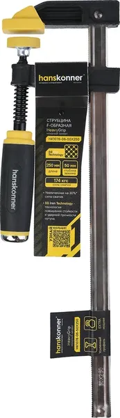 Изображение товара Струбцина Hanskonner HK1078-06-50x250