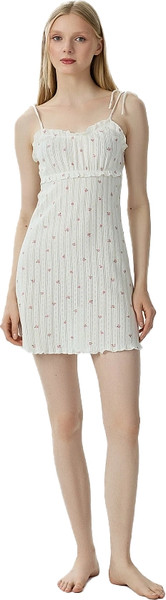 Изображение товара Сорочка Mark Formelle 572386 (р.164/170-92-98, цветочки на светло-молочном-1)