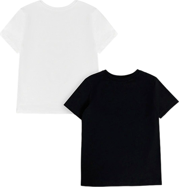 Изображение товара Комплект футболок детских Mark Formelle 113379-2 (р.140-68, белый/черный)