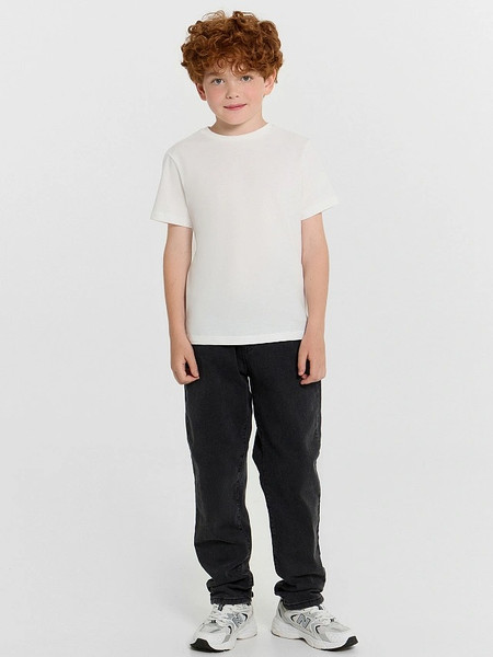 Изображение товара Комплект футболок детских Mark Formelle 113379-2 (р.140-68, белый/черный)