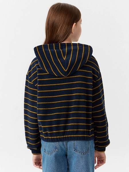 Изображение товара Худи детское Mark Formelle 127872 (р.140-68, желтая полоска на синем)