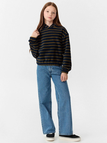 Изображение товара Худи детское Mark Formelle 127872 (р.146-72, желтая полоска на синем)