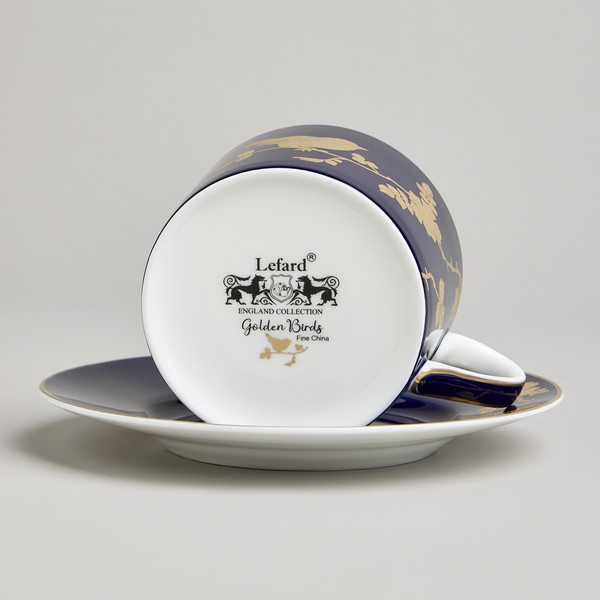 Изображение товара Чашка с блюдцем Lefard Golden Birds 419-134