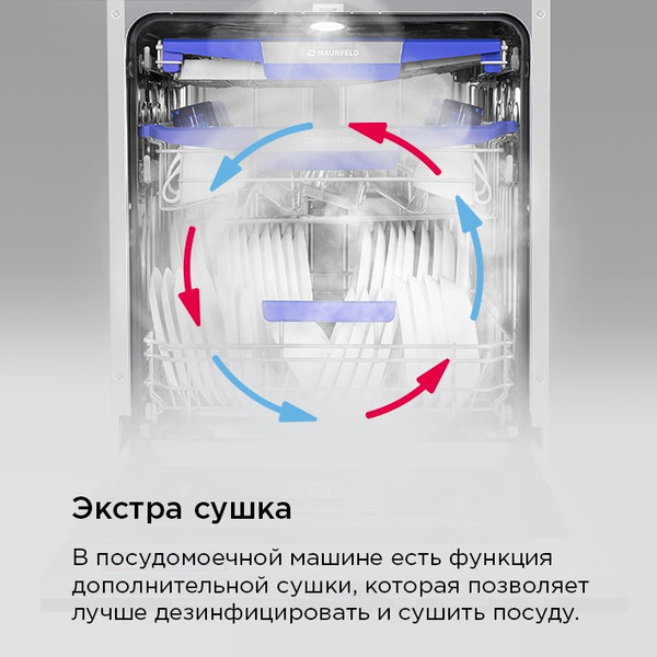 Изображение товара Посудомоечная машина Maunfeld MLP60230 Light Beam Inverter Wi-Fi
