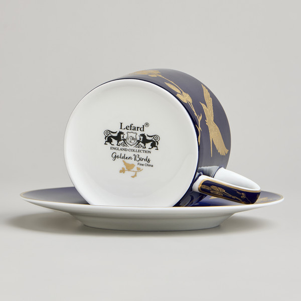 Изображение товара Чашка с блюдцем Lefard Golden Birds 419-135