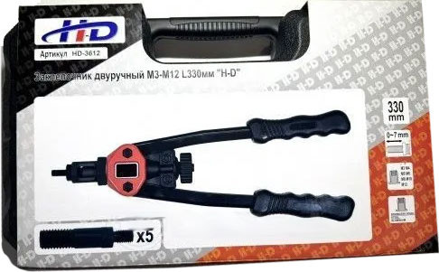 Изображение товара Ручной заклепочник H-D HDB-HD-3612