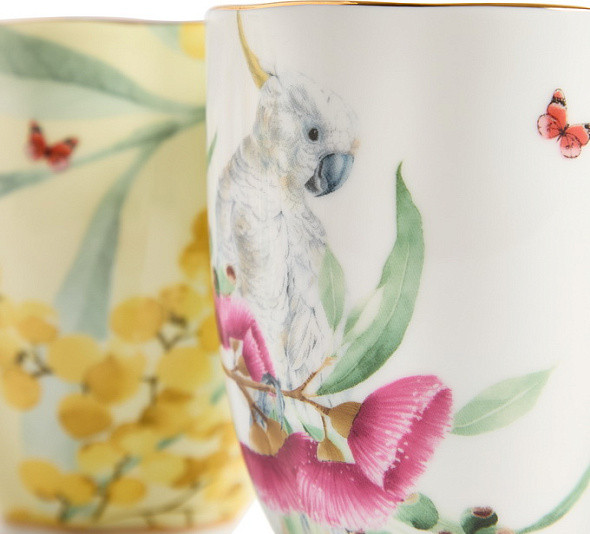 Изображение товара Набор кружек Royal Albert Miranda Kerr Australiana / 1076837 (4шт)