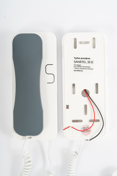 Изображение товара Аудиодомофон SmartEl SD-55 (серый/белый)