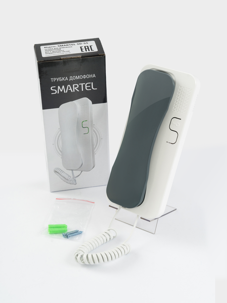 Изображение товара Аудиодомофон SmartEl SD-55 (серый/белый)