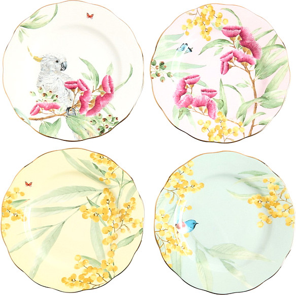 Изображение товара Набор тарелок Royal Albert Miranda Kerr Australiana 1076838 (4шт)
