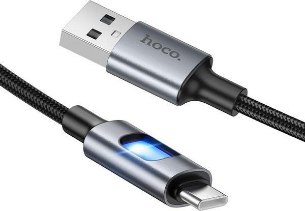 Изображение товара Кабель Hoco U144 Type-C (1.2м, черный)