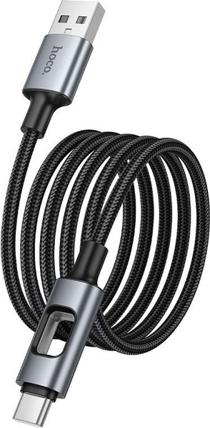 Изображение товара Кабель Hoco U144 Type-C (1.2м, черный)