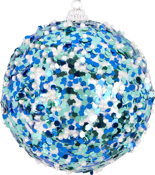 Изображение товара Шар новогодний Волшебная страна SYPMQA-0224217 / 108504 (синий)