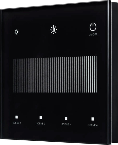 Изображение товара Выключатель Arlight Intelligent SMART-DALI-301-11-1G-4SC-DIM-IN Black / 046547