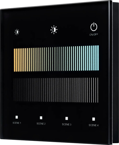 Изображение товара Выключатель Arlight Intelligent SMART-DALI-301-11-1G-4SC-MIX-IN Black / 046550