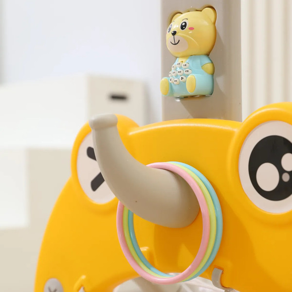 Изображение товара Горка-комплекс UNIX Kids Funny Car с качелями и баскетбольной стойкой / ppslswbs160yel (желтый)