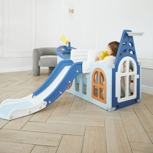 Изображение товара Игровой комплекс UNIX Kids Pirate / pboatsl177blu (синий)
