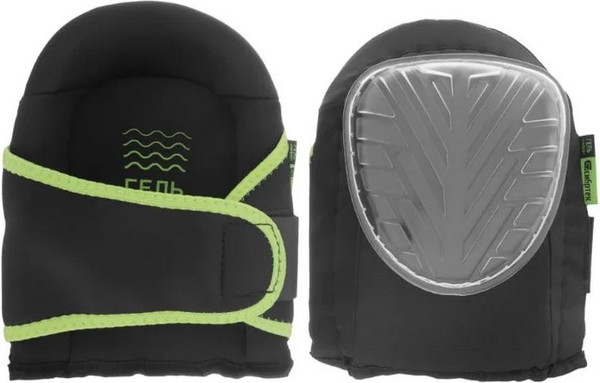 Изображение товара Наколенники строительные СибрТех C рифленой PVC накладкой / 89414