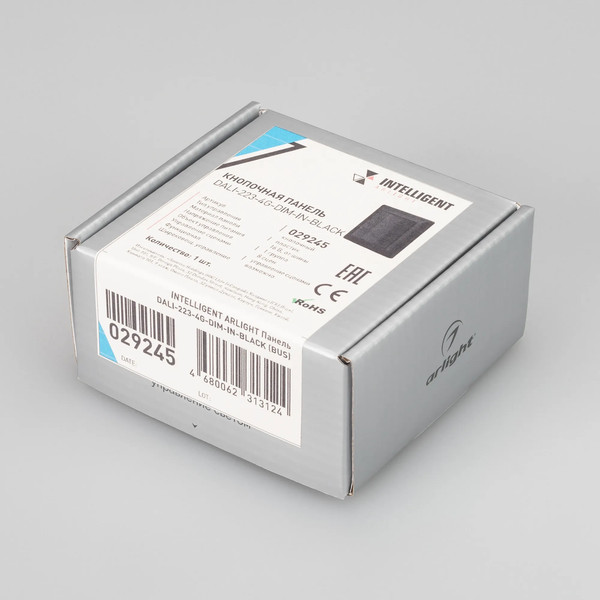 Изображение товара Выключатель Arlight Intelligent DALI-223-4G-DIM-IN-BLACK / 029245