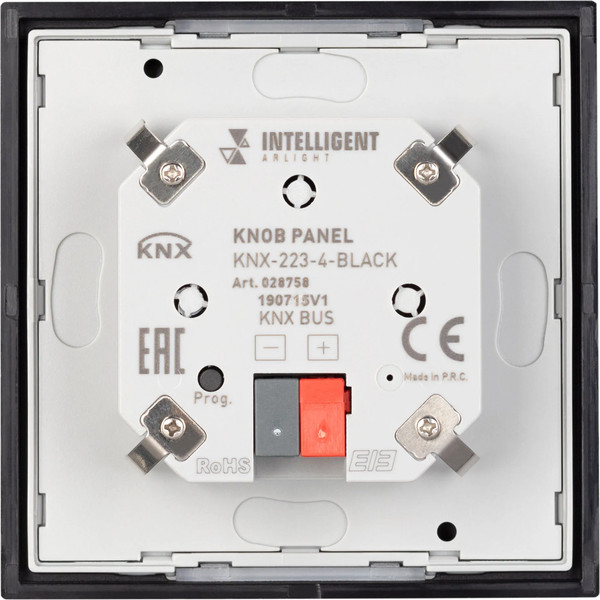 Изображение товара Выключатель Arlight Intelligent KNX-223-4-BLACK / 028758