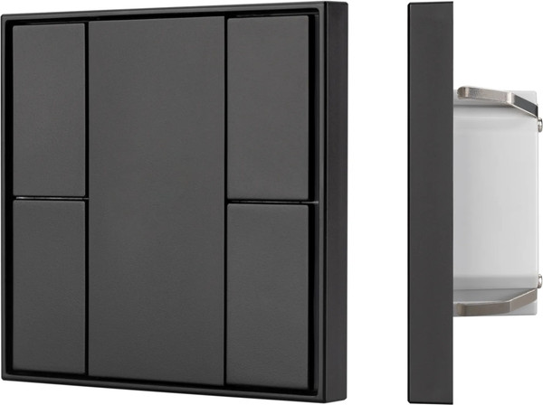Изображение товара Выключатель Arlight Intelligent KNX-223-4-BLACK / 028758