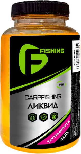 Изображение товара Ароматизатор рыболовный F-Fishing Тутти-Фрутти / PRFV109 (250мл)