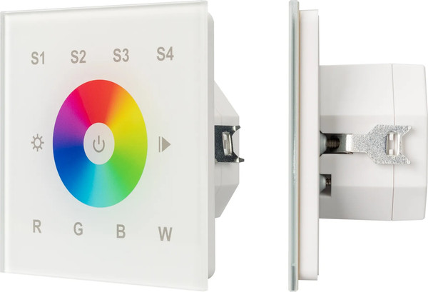 Изображение товара Выключатель Arlight Intelligent DALI-901-11-4G-RGBW-DT8-IN White / 037202