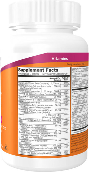 Изображение товара Витаминно-минеральный комплекс NOW Ева (90 таблеток)