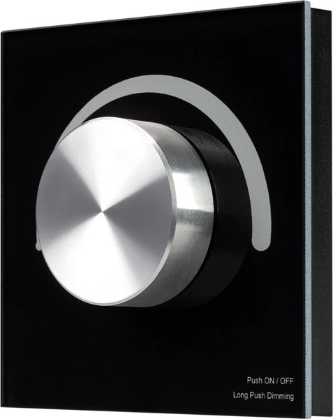 Изображение товара Выключатель Arlight Intelligent SMART-1-10V-301-31-DIM-IN Black / 036243