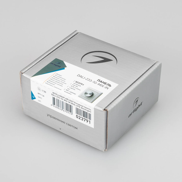 Изображение товара Выключатель Arlight Intelligent DALI-233-1G-MIX-IN / 023791