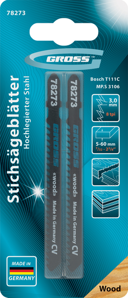 Изображение товара Полотно для ножовки Gross 78273 (2шт)