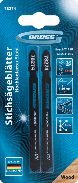 Изображение товара Полотно для ножовки Gross 78274 (2шт)