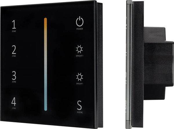 Изображение товара Выключатель Arlight Sens SMART-P43-MIX Black / 028137