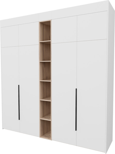Изображение товара Шкаф Рэйгрупп Рэй S274-В10-2-EBЕ В10-2 (дуб элисон/белый премиум)