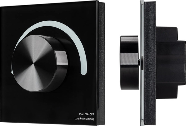 Изображение товара Выключатель Arlight SMART-P91-DIM-G-SUF Black / 028425