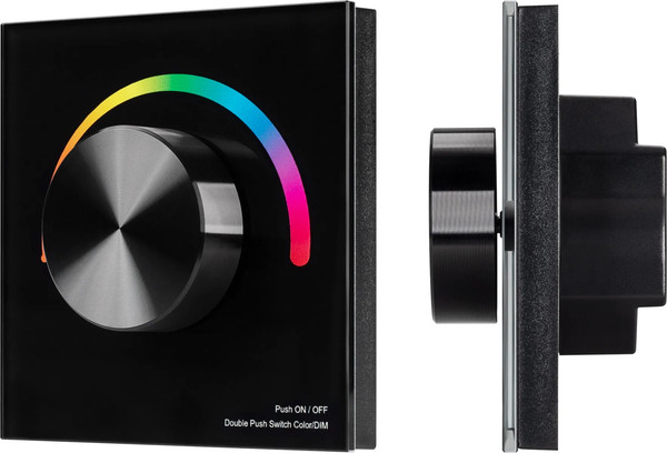 Изображение товара Выключатель Arlight SMART-P8-RGB-G-IN Black / 033763