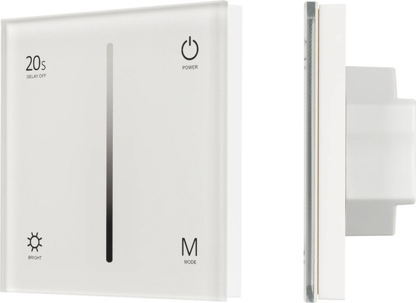 Изображение товара Выключатель Arlight SMART-P6-DIM-G-IN White / 034781