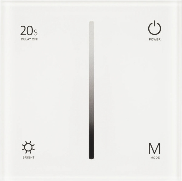 Изображение товара Выключатель Arlight SMART-P6-DIM-G-IN White / 034781