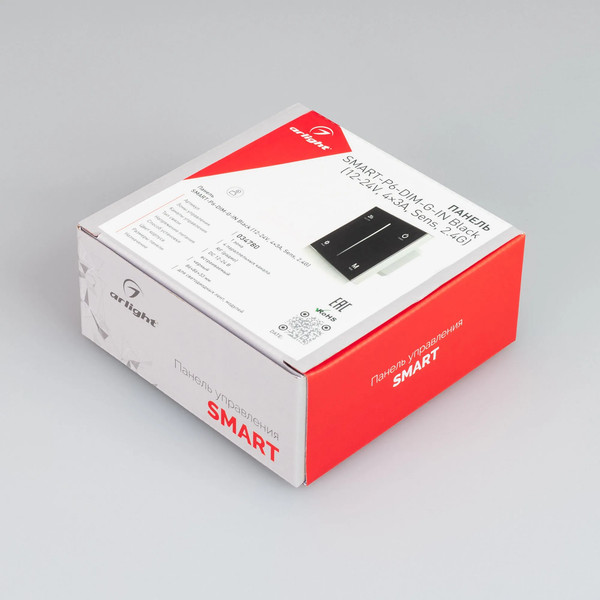 Изображение товара Выключатель Arlight SMART-P6-DIM-G-IN Black / 034780
