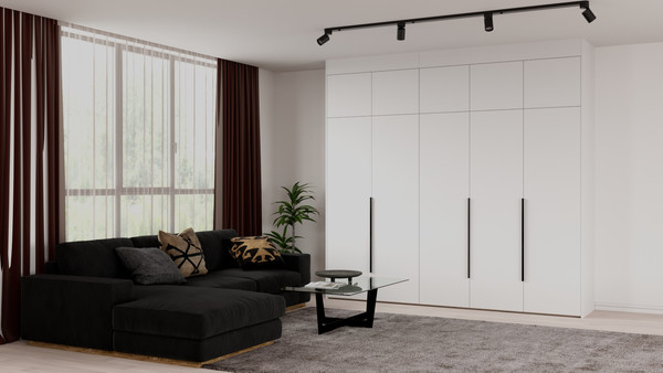 Изображение товара Шкаф Рэйгрупп Рэй S274-В12-1-EB В12-1 (дуб элисон/белый премиум)