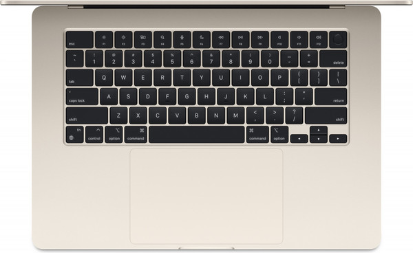 Изображение товара Ноутбук Apple MacBook Air 15 M3 16GB/256GB 8C CPU 10C GPU / MC9F4 A3114 (Starlight)