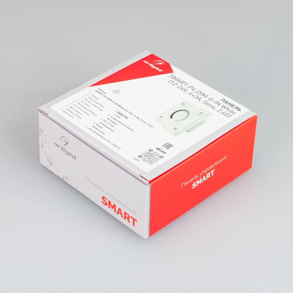 Изображение товара Выключатель Arlight SMART-P4-DIM-G-IN White / 034774