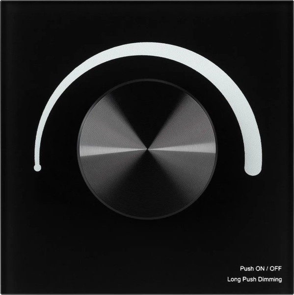 Изображение товара Выключатель Arlight SMART-P37-DIM-IN Black / 028109