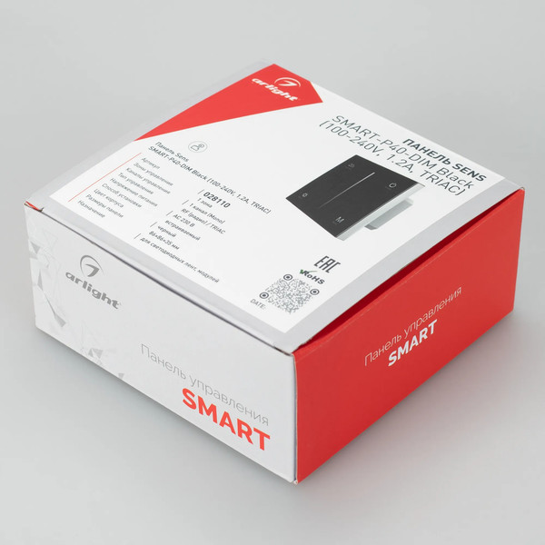 Изображение товара Выключатель Arlight SMART-P36-DIM-IN Black / 028110