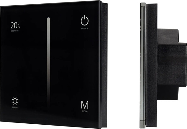 Изображение товара Выключатель Arlight SMART-P35-DIM-IN Black / 028113