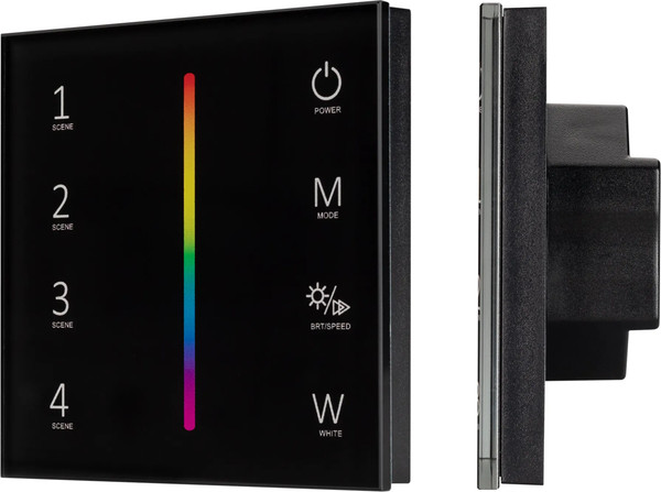 Изображение товара Выключатель Arlight SMART-P22-RGBW-G-IN Black / 033766