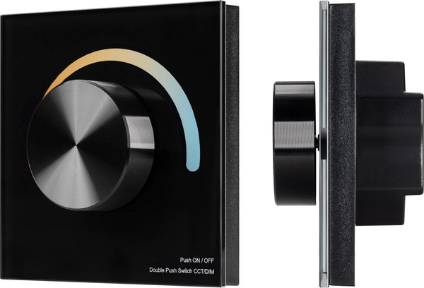 Изображение товара Выключатель Arlight SMART-P2-MIX-G-IN Black / 033755